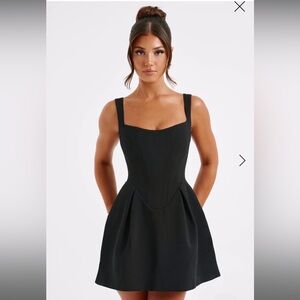 BABYBOO JANIYAH MINI DRESS - BLACK Size XXL NWT